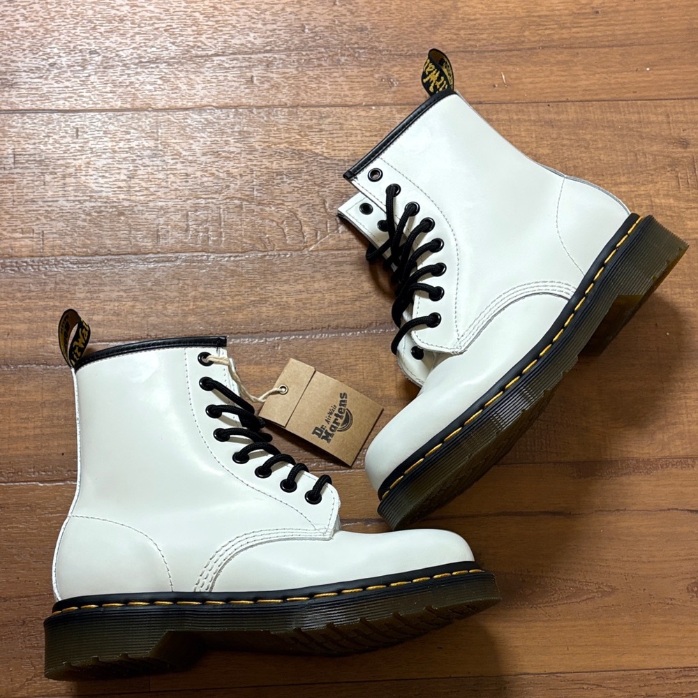 White Doc Martens Boots